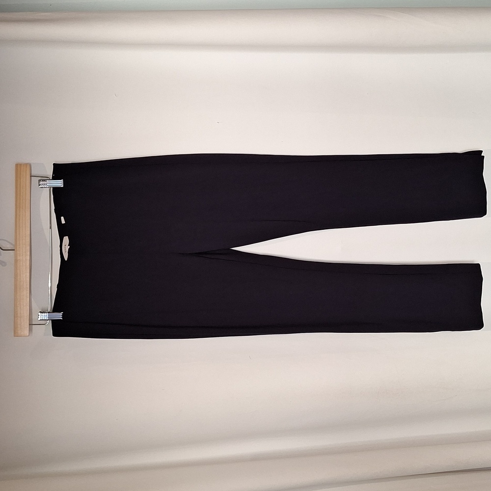 Vince Navy Blue Ponte Knit Trousers Size M
